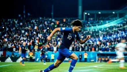 开云官方站前线 登贝莱代表法国首秀破门混合采访区一度哽咽